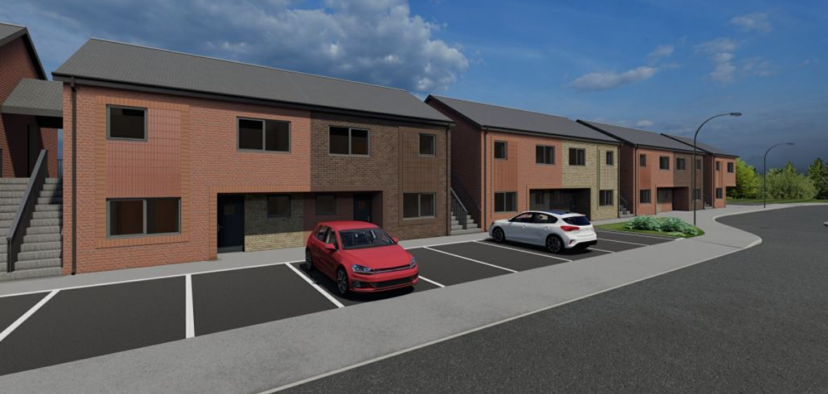Image for the article Contractor appointed to build new council housing development